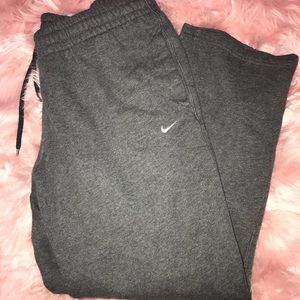 Unisex grey Nike sweatpants
